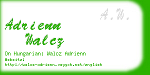 adrienn walcz business card